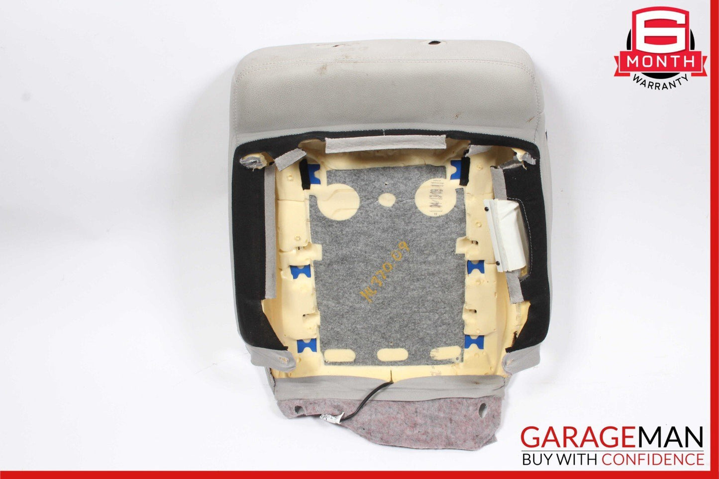 09-13 Mercedes W164 ML350 R350 Front Right Side Top Upper Seat Cushion Grey OEM