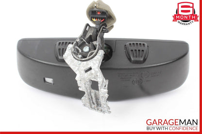 14-17 Maserati Ghibli Interior Top Upper Rear View Mirror Assembly Black OEM
