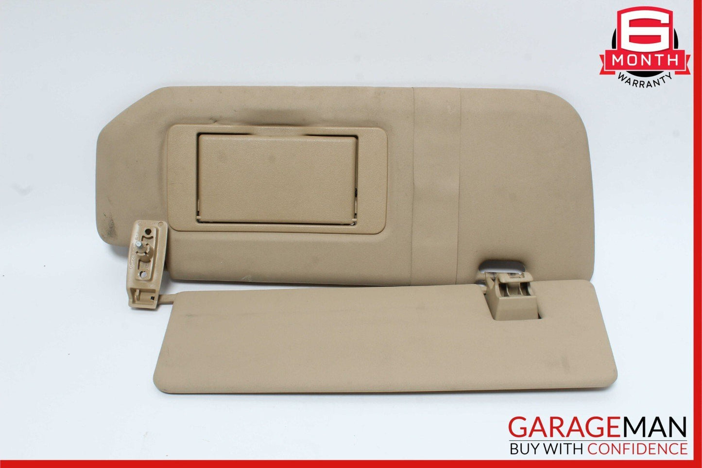 06-08 Mercedes W251 R350 R500 Sunvisor Sun Visor Shade Cover Right Passenger OEM