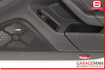 10-16 Porsche Panamera 970 Front Right Side Interior Door Panel Black OEM