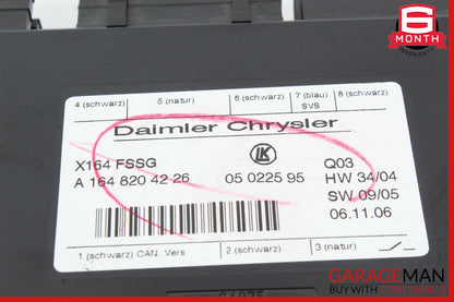 07-09 Mercedes X164 GL450 4MATIC Third Seat Row Power Folding Control Module OEM