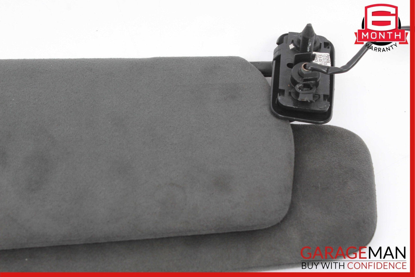 03-10 Porsche Cayenne Turbo Front Right Side Sunvisor Sun Visor Shade Black OEM