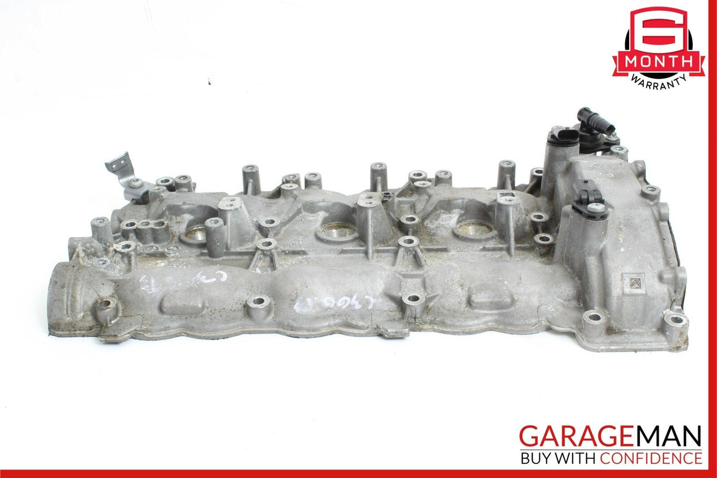 13-15 Mercedes X204 GLK350 C300 3.5L Left Side Engine Motor Valve Cover