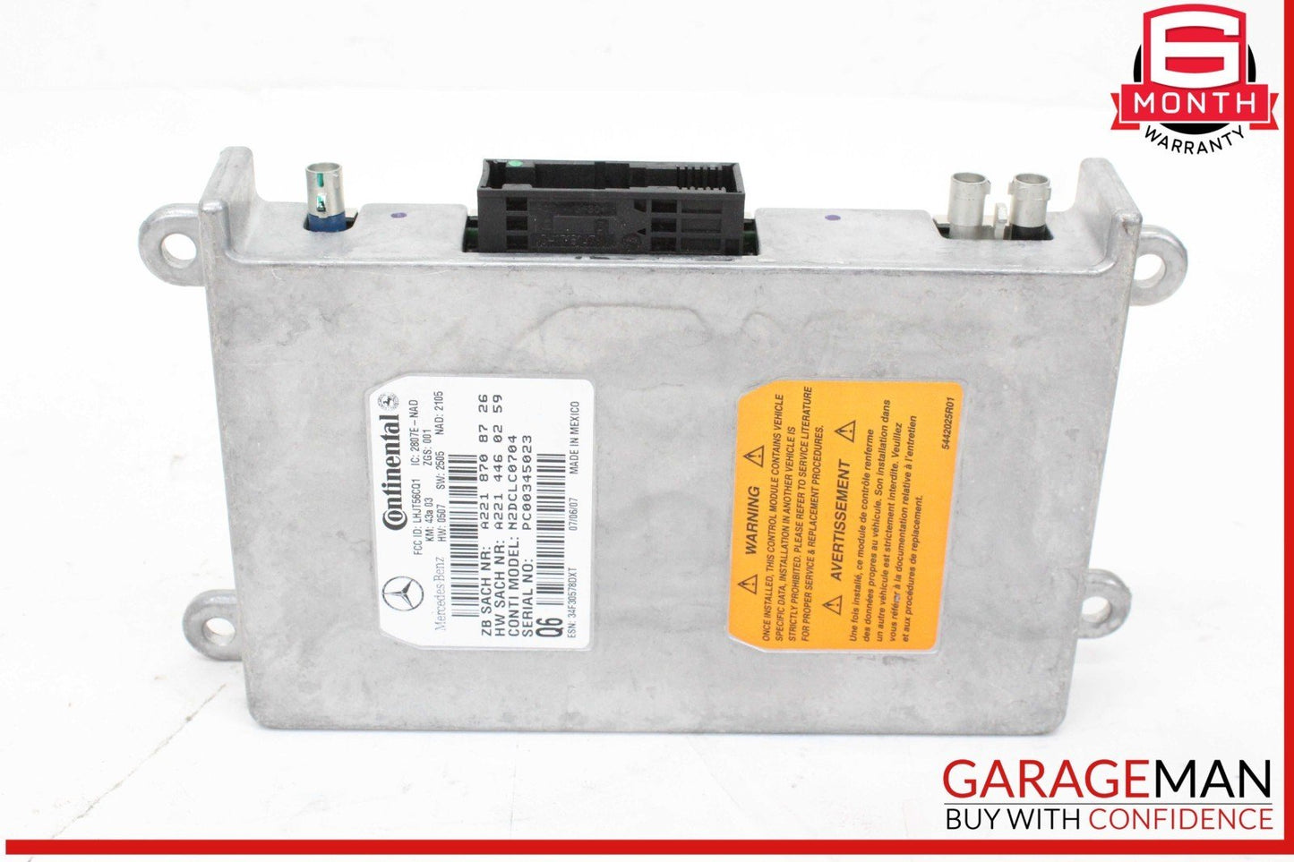 00-14 Mercedes W212 E350 S55 AMG Voice Communication Control Module Unit OEM