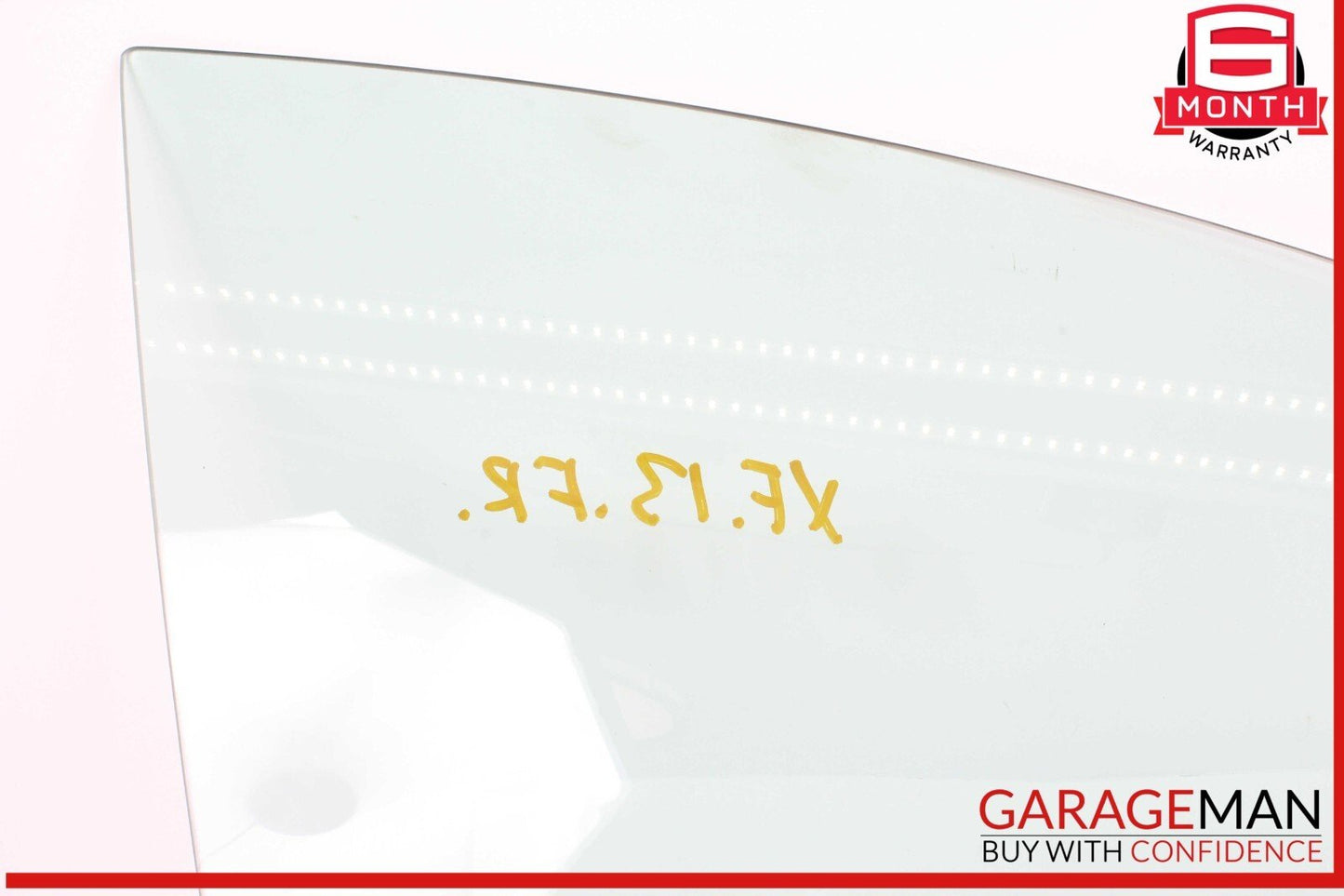 09-15 Jaguar XF Front Right Passenger Side Door Window Glass OEM