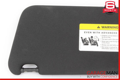 08-15 Mercedes W204 C350 C300 C250 Front Right Sun Visor Sunvisor Shade Black