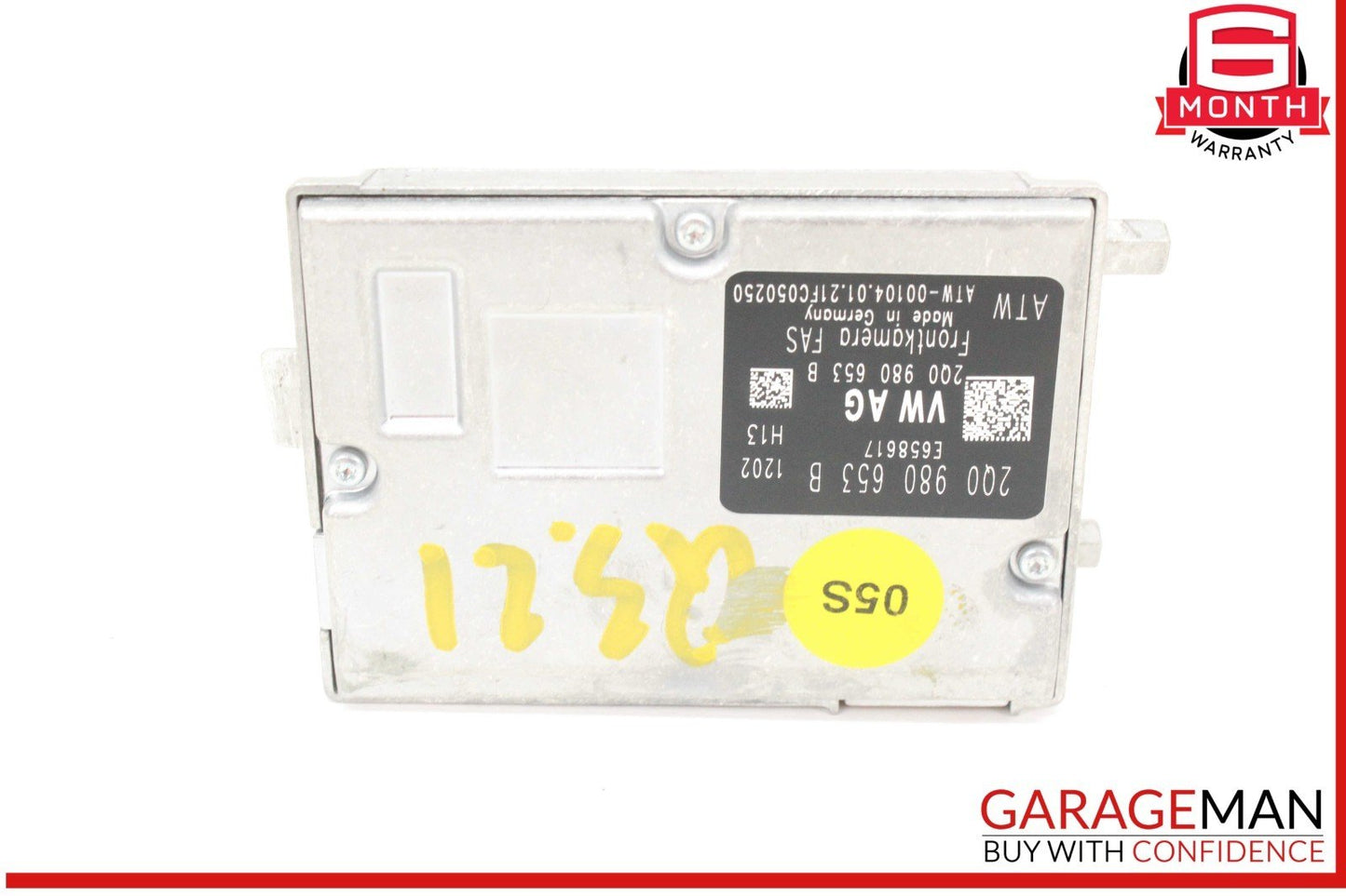 19-24 Audi Q3 Front Windshield Lane Departure Assist Camera 2Q0980653B OEM