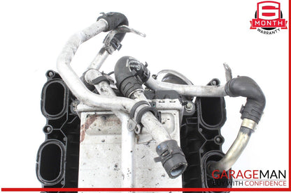 Mercedes W218 CLS550 Air Intake Manifold Distributor Engine Intercooler Radiator