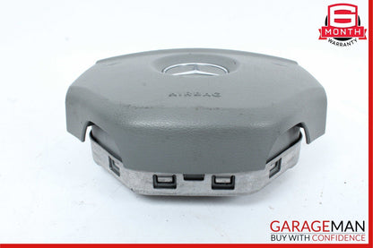 06-08 Mercedes GL350 GL450 ML350 R350 Driver Steering Wheel Airbag Leather Gray