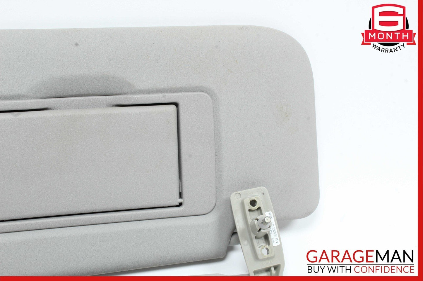 06-12 Mercedes X164 GL450 ML550 Front Left Side Sun Visor Sunvisor Cover Grey