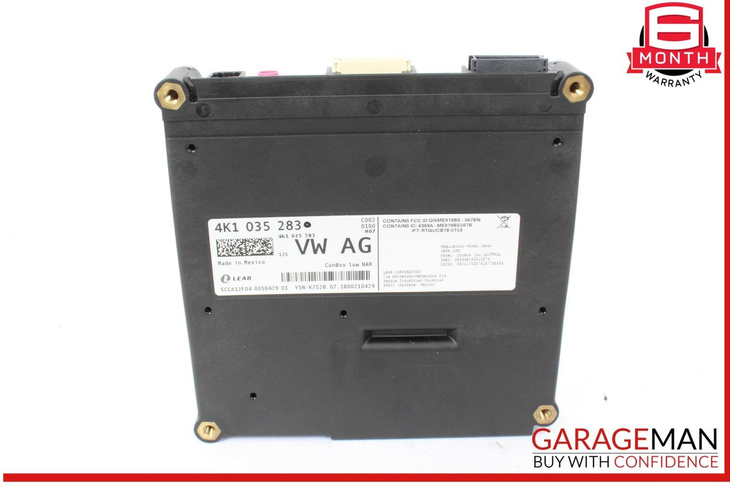 17-24 Audi Q7 Emergency Call Communication Control Module Unit 4K1035283 OEM
