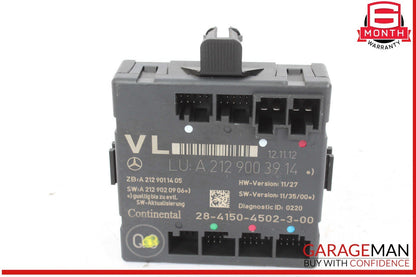 08-18 Mercedes W204 C250 C300 CLS550 Front Left Side Door Control Module OEM