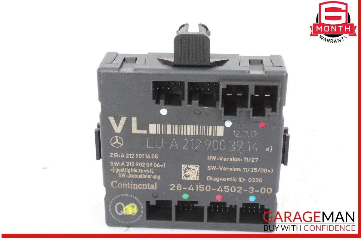 08-18 Mercedes W204 C250 C300 CLS550 Front Left Side Door Control Module OEM