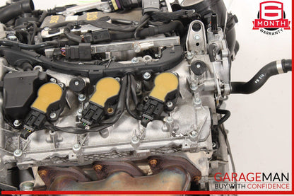 06-11 Mercedes R171 SLK280 3.0L V6 M272 Engine Motor Block Assembly OEM