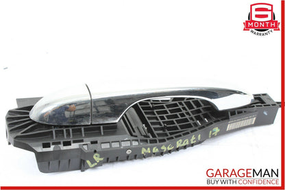 14-17 Maserati Ghibli Rear Left Driver Side Exterior Door Handle Assembly OEM