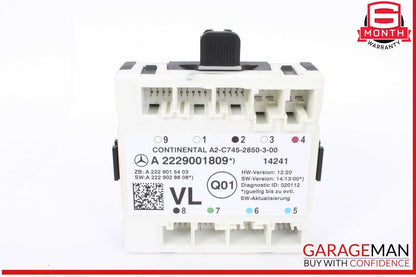 15-23 Mercedes W205 C300 C400 Front Left Side Door Control Module Unit OEM