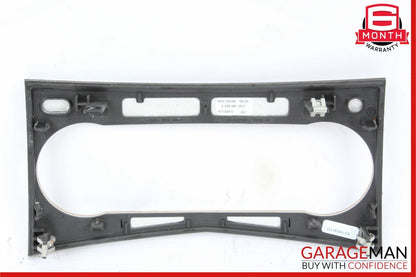 08-15 Mercedes W204 C250 C300 C350 AC A/C Climate Control Switch Trim Bezel Wood