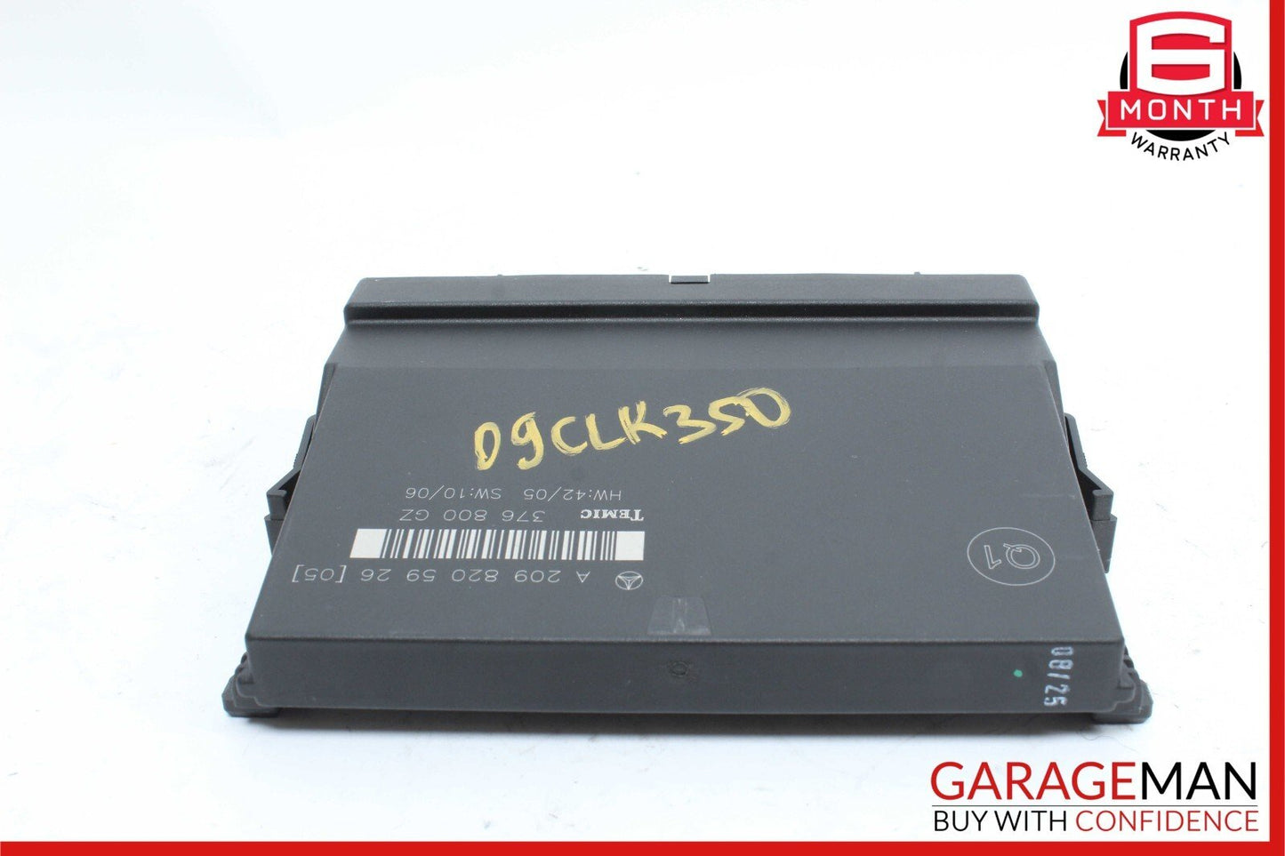 03-09 Mercedes W209 CLK350 CLK550 CLK55 AMG Rear BCM Body Comfort Module Unit