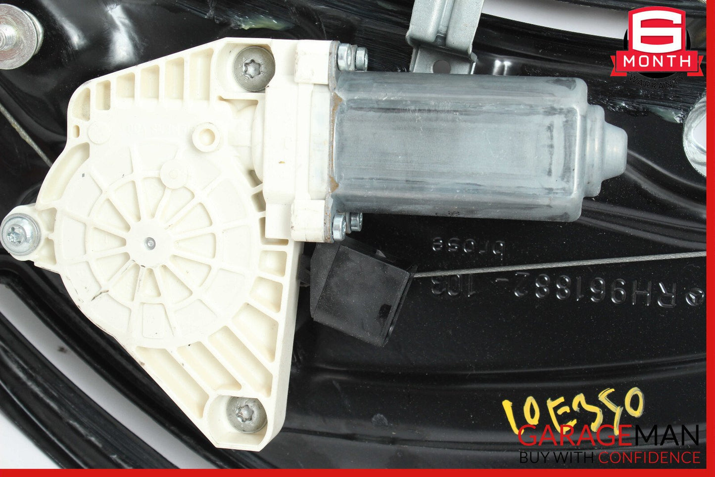 10-17 Mercedes W207 E350 Coupe Rear Right Passenger Window Regulator W/Motor OEM