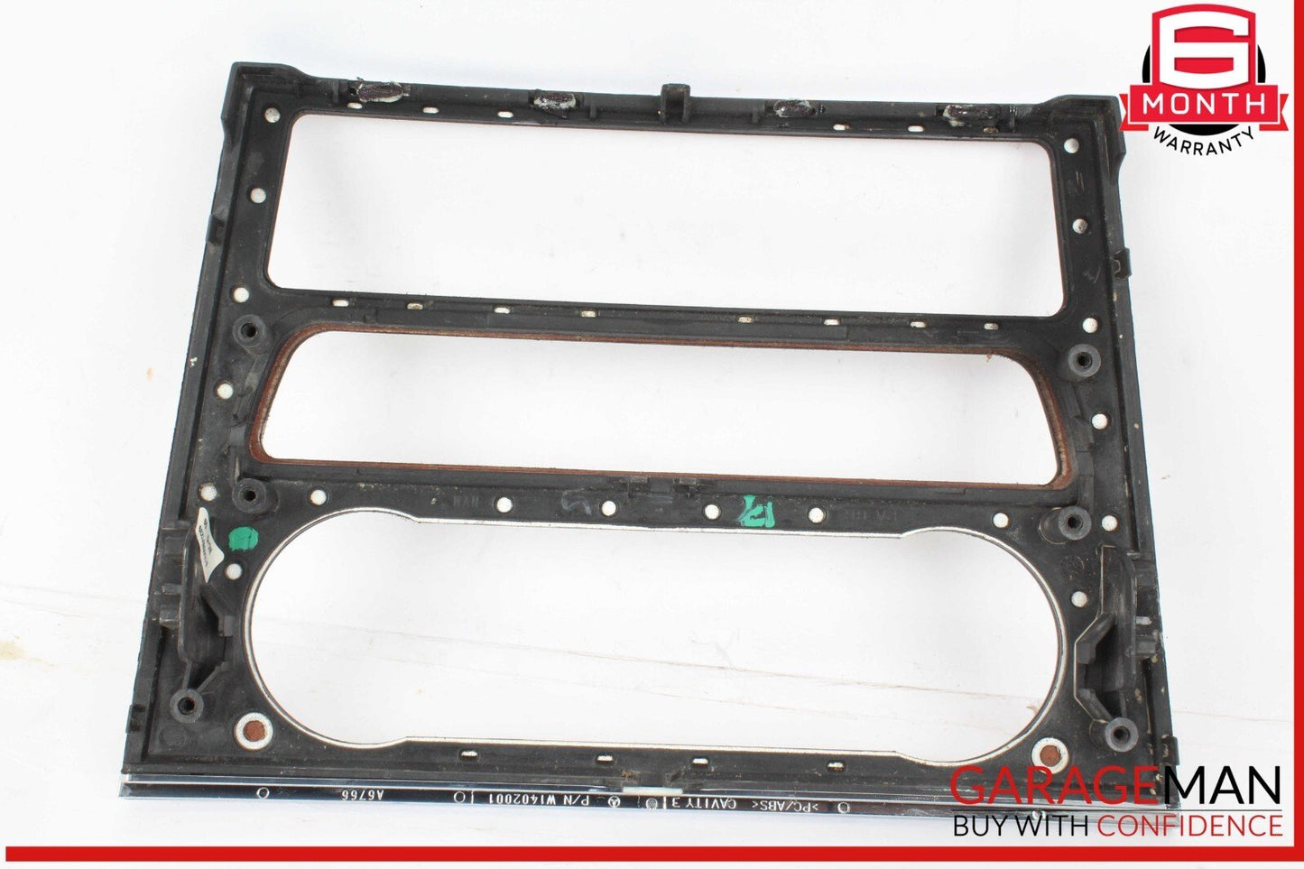 06-12 Mercedes X164 GL450 4MATIC Center Console Control Trim Panel Wood Bezel