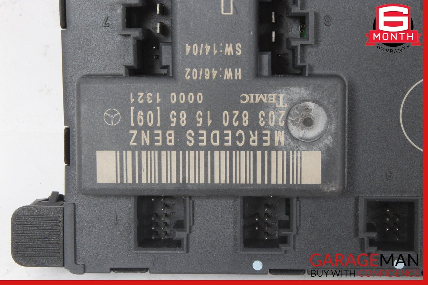 01-07 Mercedes W203 C230 C240 Front Left Side Door Controller Module Unit OEM