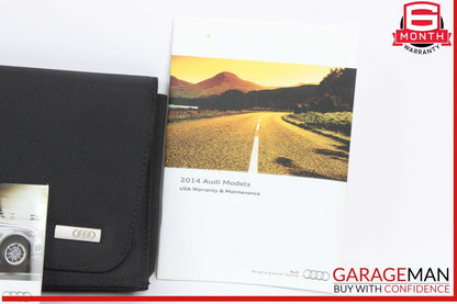 14 Audi SQ5 Q5 Owner Owner's Manual Operator User Guide w/ Case OEM