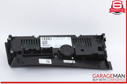 09-12 Audi S5 S4 Front AC A/C Air Conditioning Heater Climate Control Panel OEM