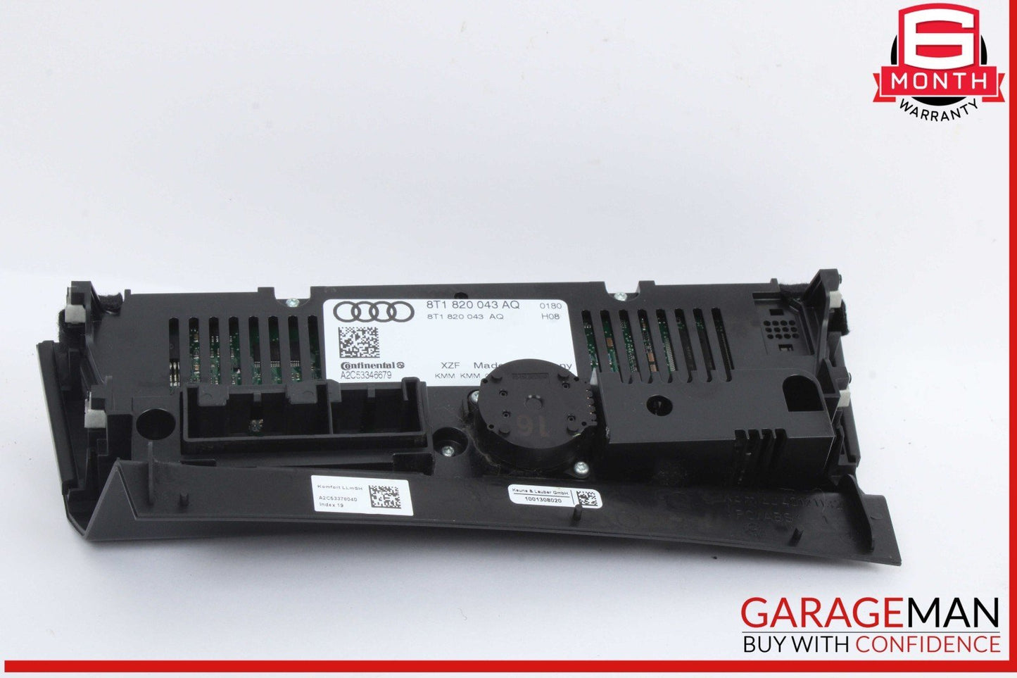 09-12 Audi S5 S4 Front AC A/C Air Conditioning Heater Climate Control Panel OEM