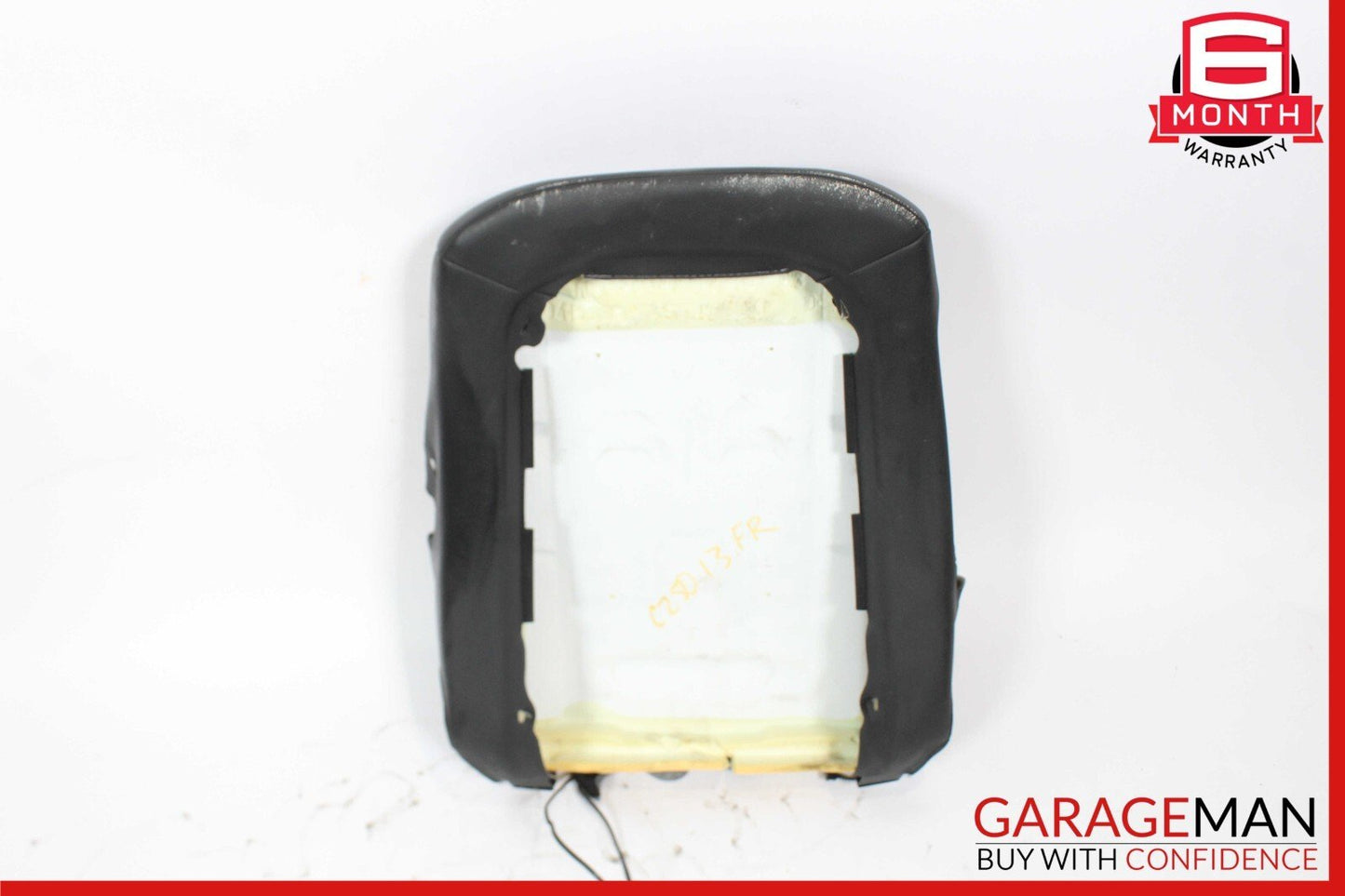 08-14 Mercedes W204 C250 Front Right Passenger Side Top Upper Seat Cushion Black