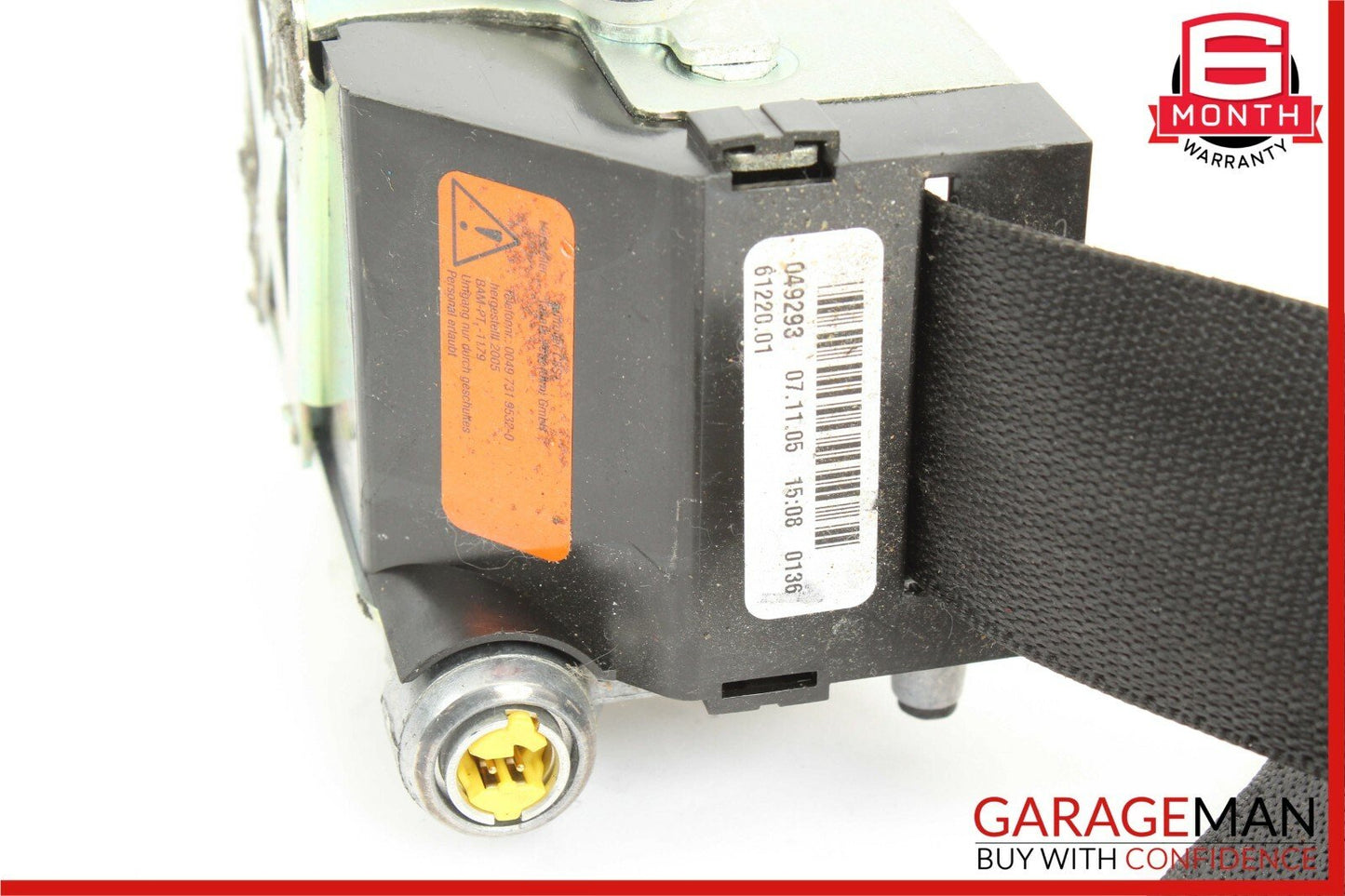 05-08 Mercedes R171 SLK280 Front Left Side Seat Belt Seatbelt Retractor Black