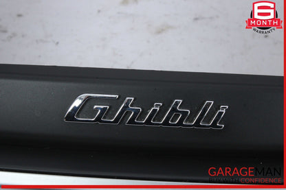 14-16 Maserati Ghibli Center Dash Air Vent Grille Screen Frame Trim Panel OEM