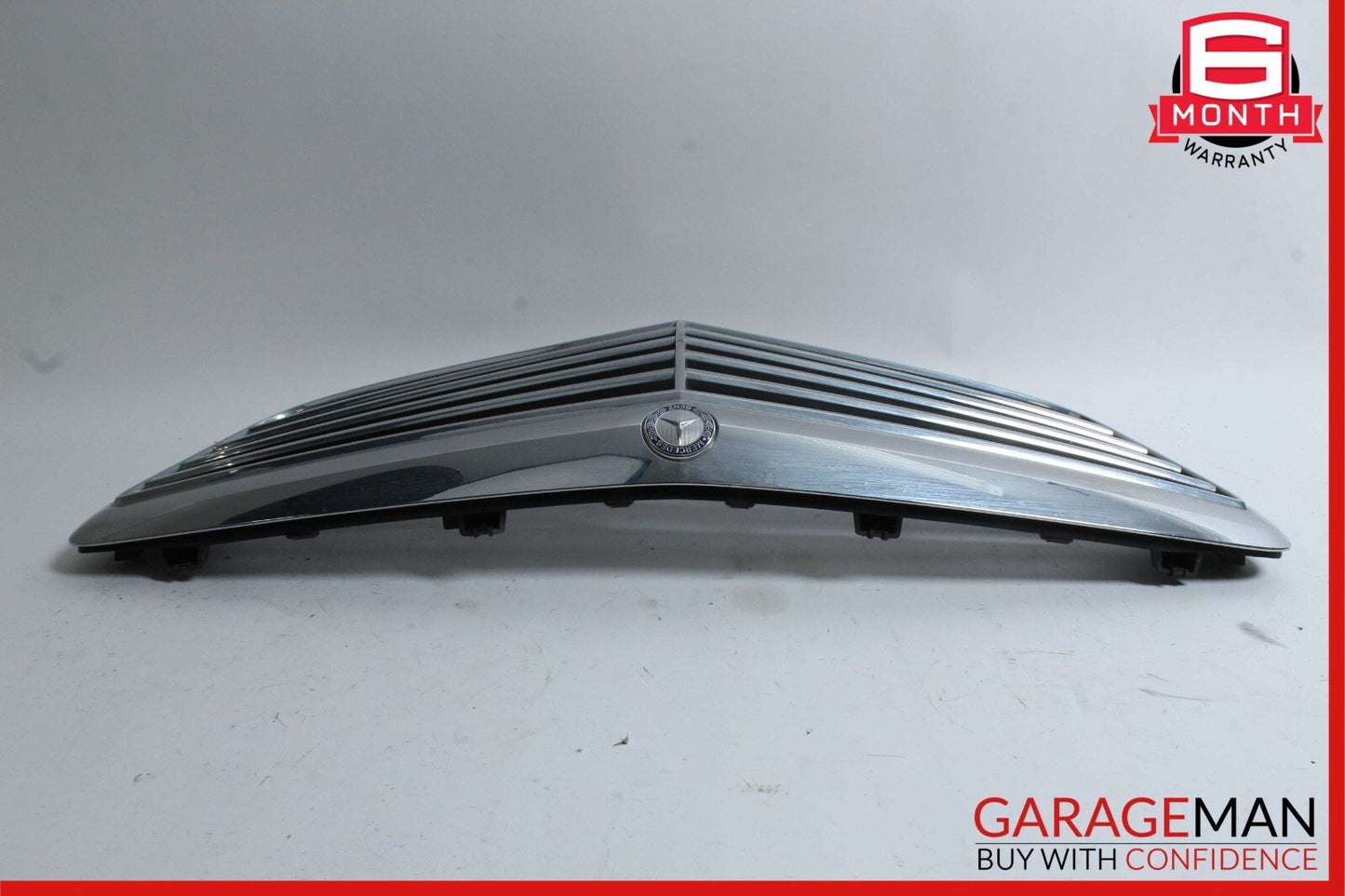 07-09 Mercedes W211 E350 E550 Front Center Bumper Grill Grille Trim Cover Panel