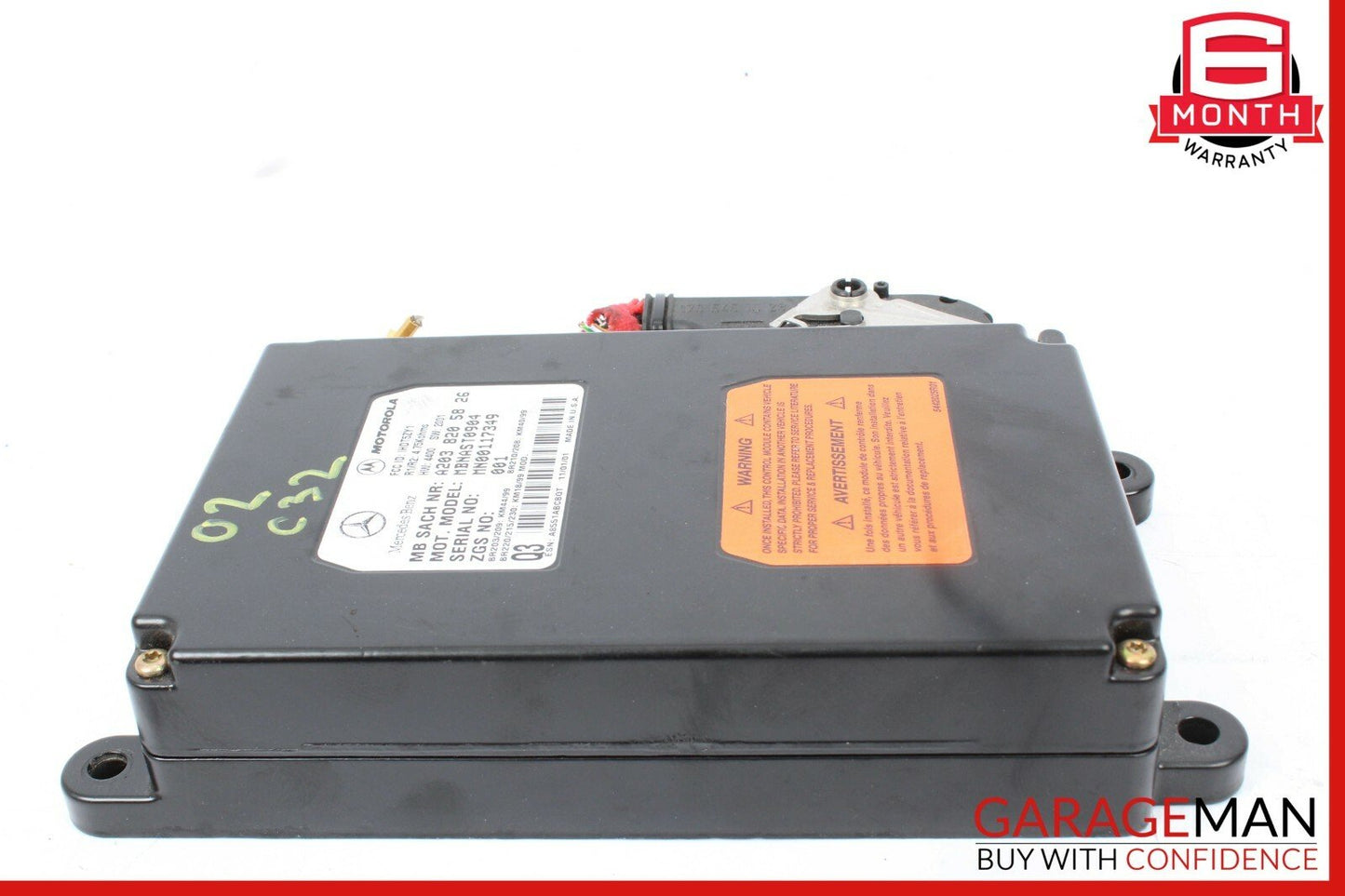 98-03 Mercedes CLK320 CLK430 E320 Voice Communication Control Module Unit Q3