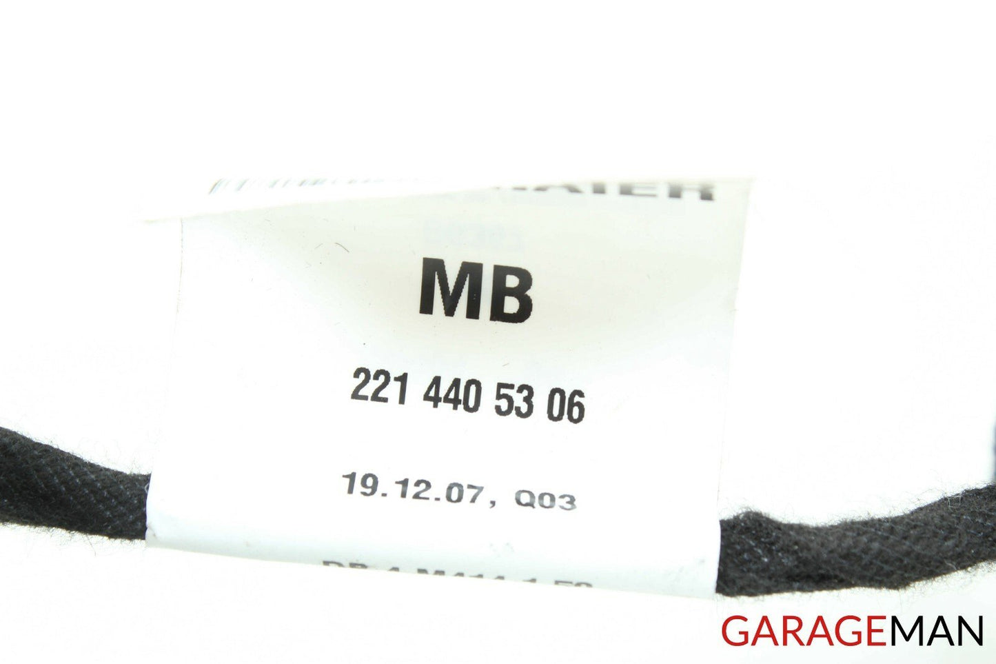 07-13 Mercedes W221 S450 S550 Rear Left Driver Side Door Harness Wire Wiring OEM