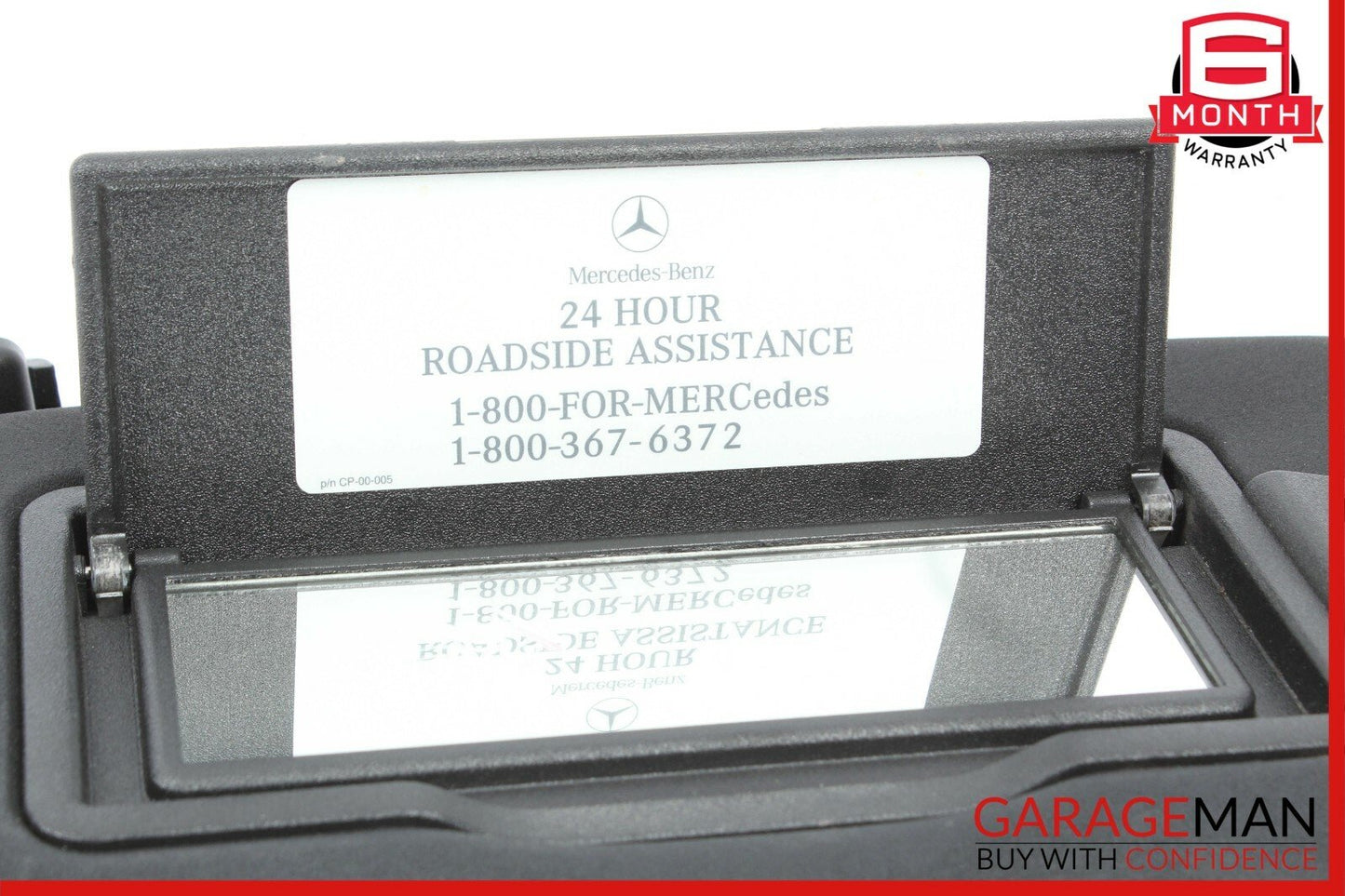 08-14 Mercedes W204 C250 C350 Front Left Side Sun Visor Sunvisor Shade Black