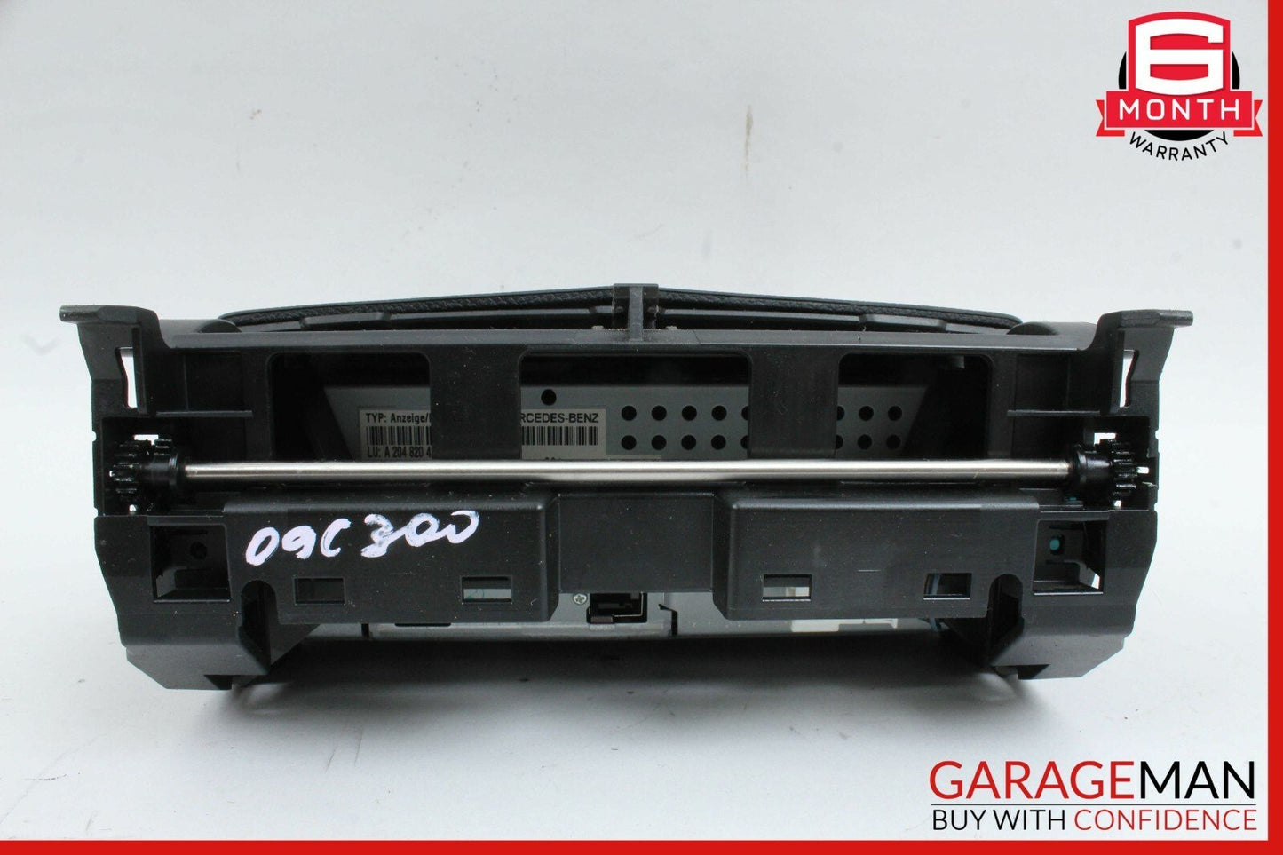 08-11 Mercedes W204 C350 Navigation LCD Display Screen Monitor w/ Cover Black