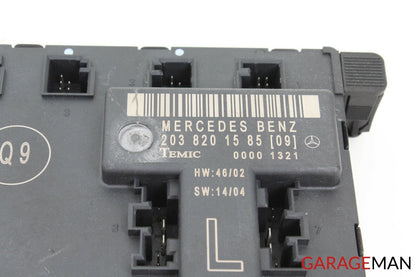 01-07 MERCEDES W203 C230 FRONT LEFT DRIVER SIDE DOOR CONTROL MODULE Q9 OEM