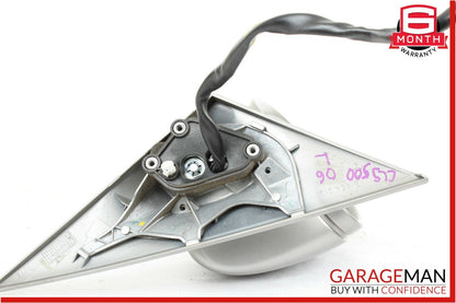 06-08 Mercedes W219 CLS500 Front Left Side Mirror Door Rear View Silver