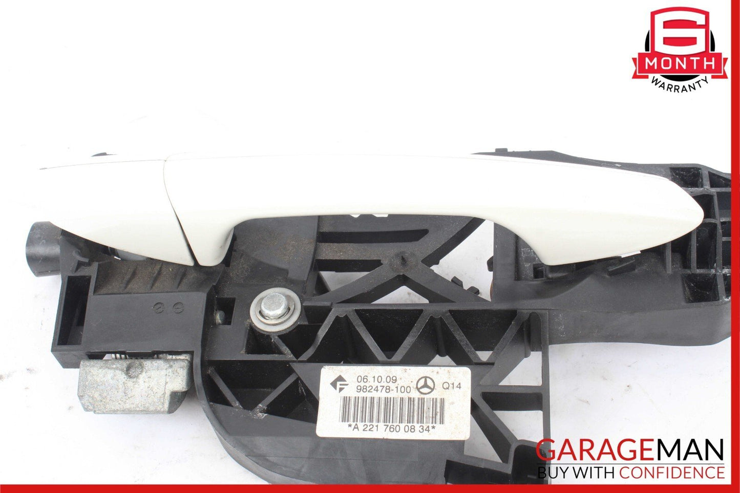 07-13 Mercedes W221 S63 AMG Rear Right Side Keyless Go Exterior Door Handle Grey