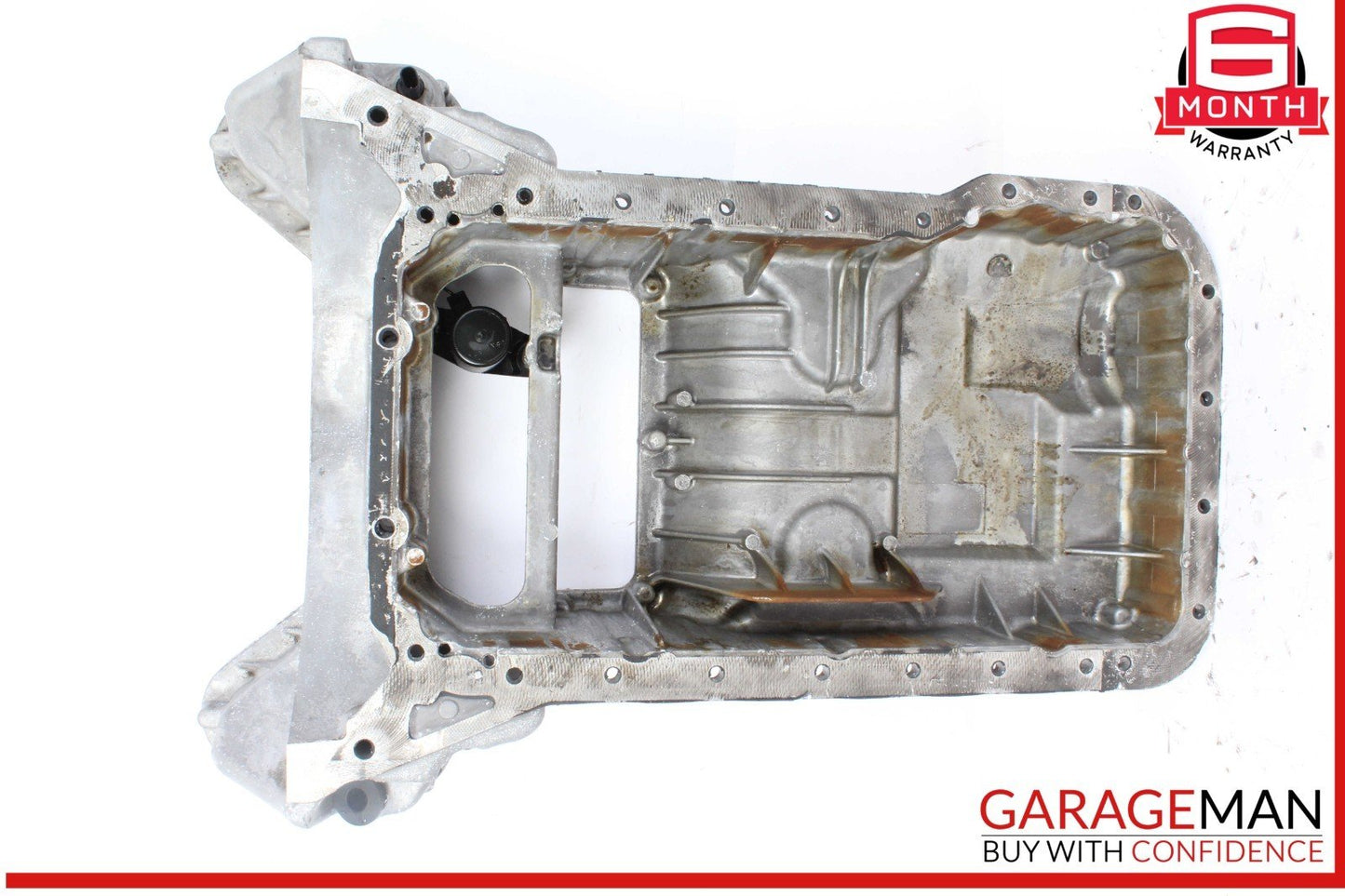 05-11 Mercedes W203 C230 Engine Upper Oil Sump Baffle Pan 2720142102 OEM