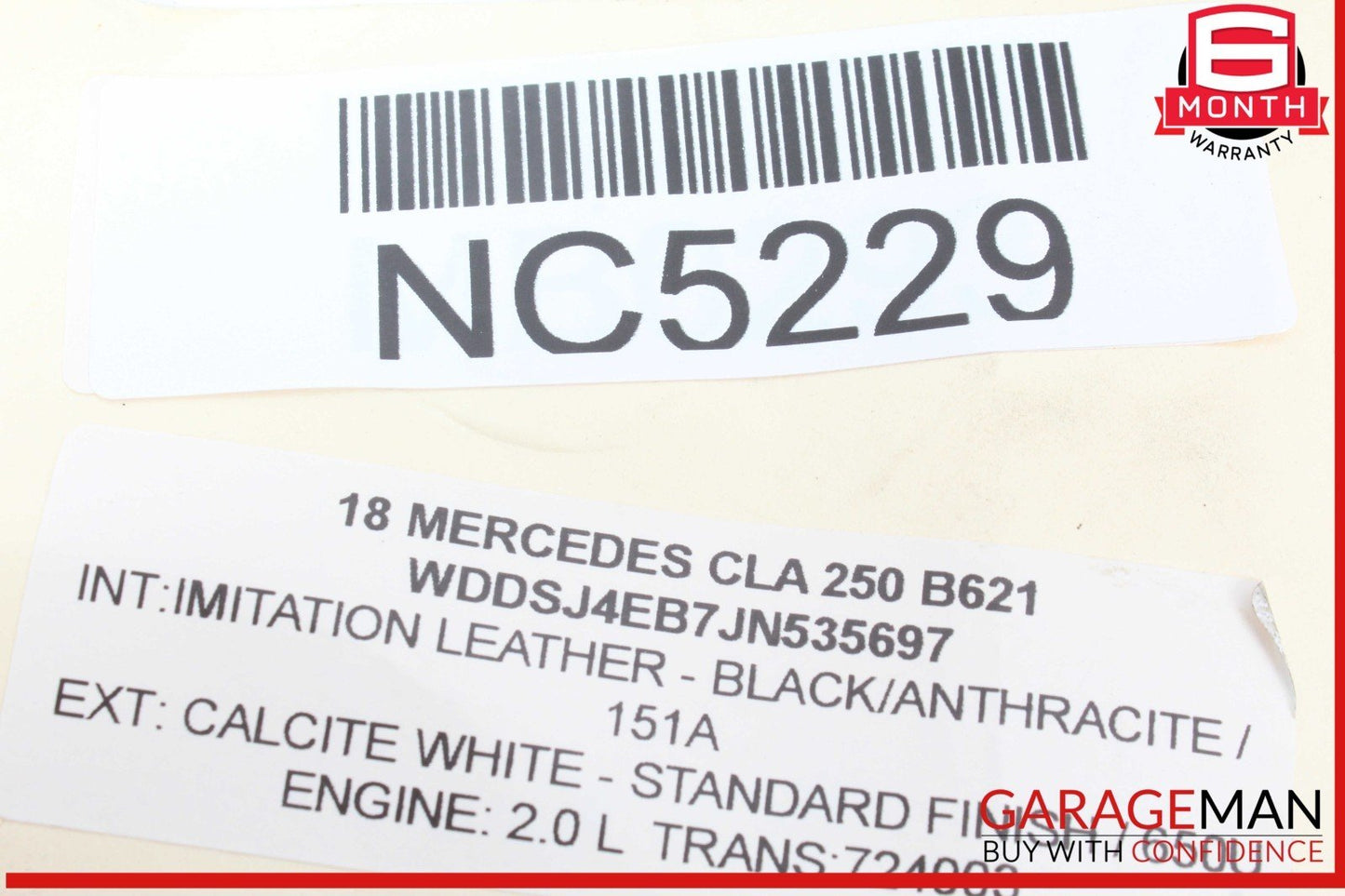 13-16 Mercedes X166 GL450 Front Right or Left Headrest Head Rest Display OEM