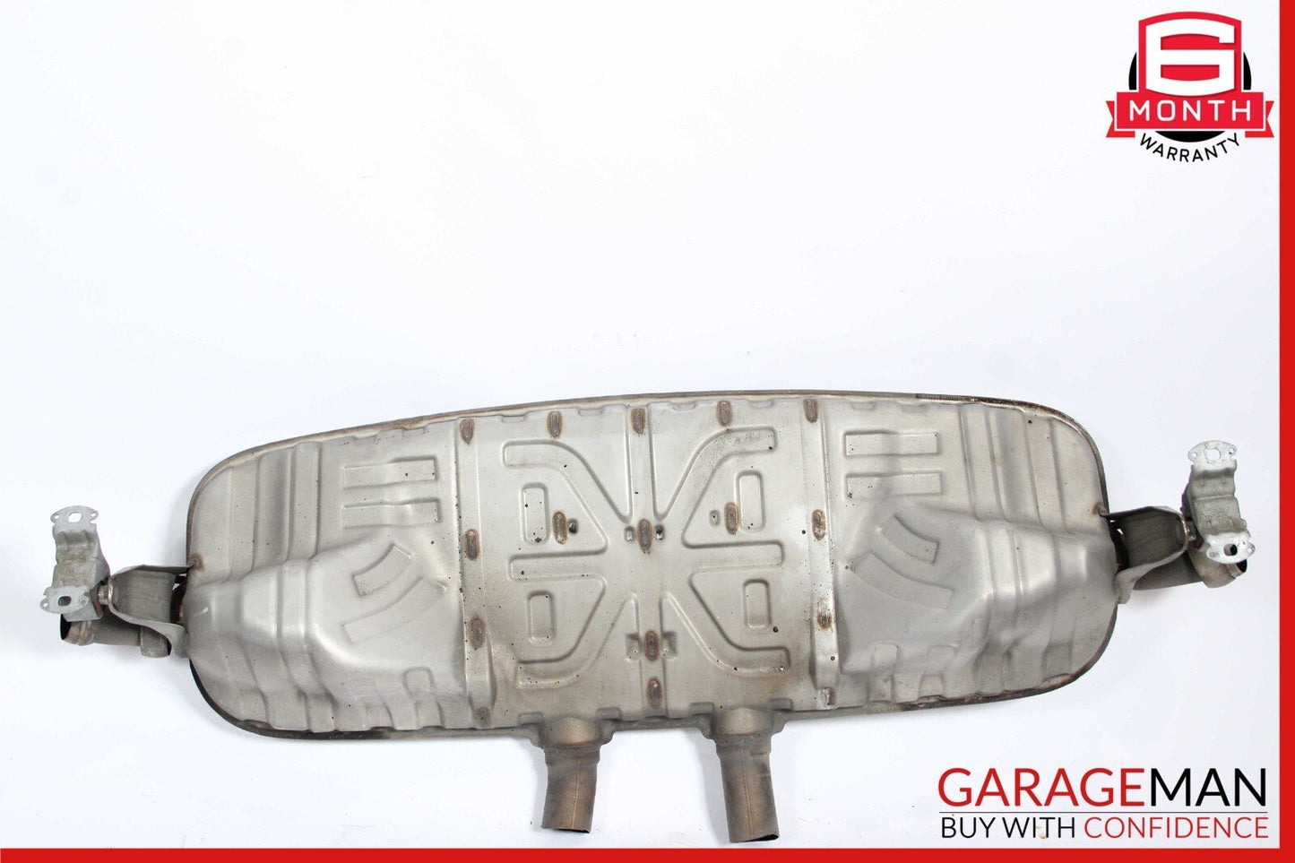 08-10 Porsche Cayenne S 957 4.8L Rear Exhaust Muffler OEM