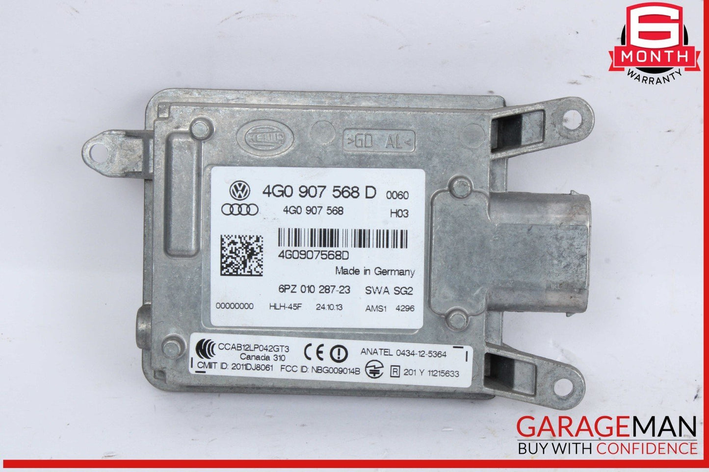 12-18 Audi A6 S6 Rear Left Driver Side Blind Spot Lane Change Radar Module OEM