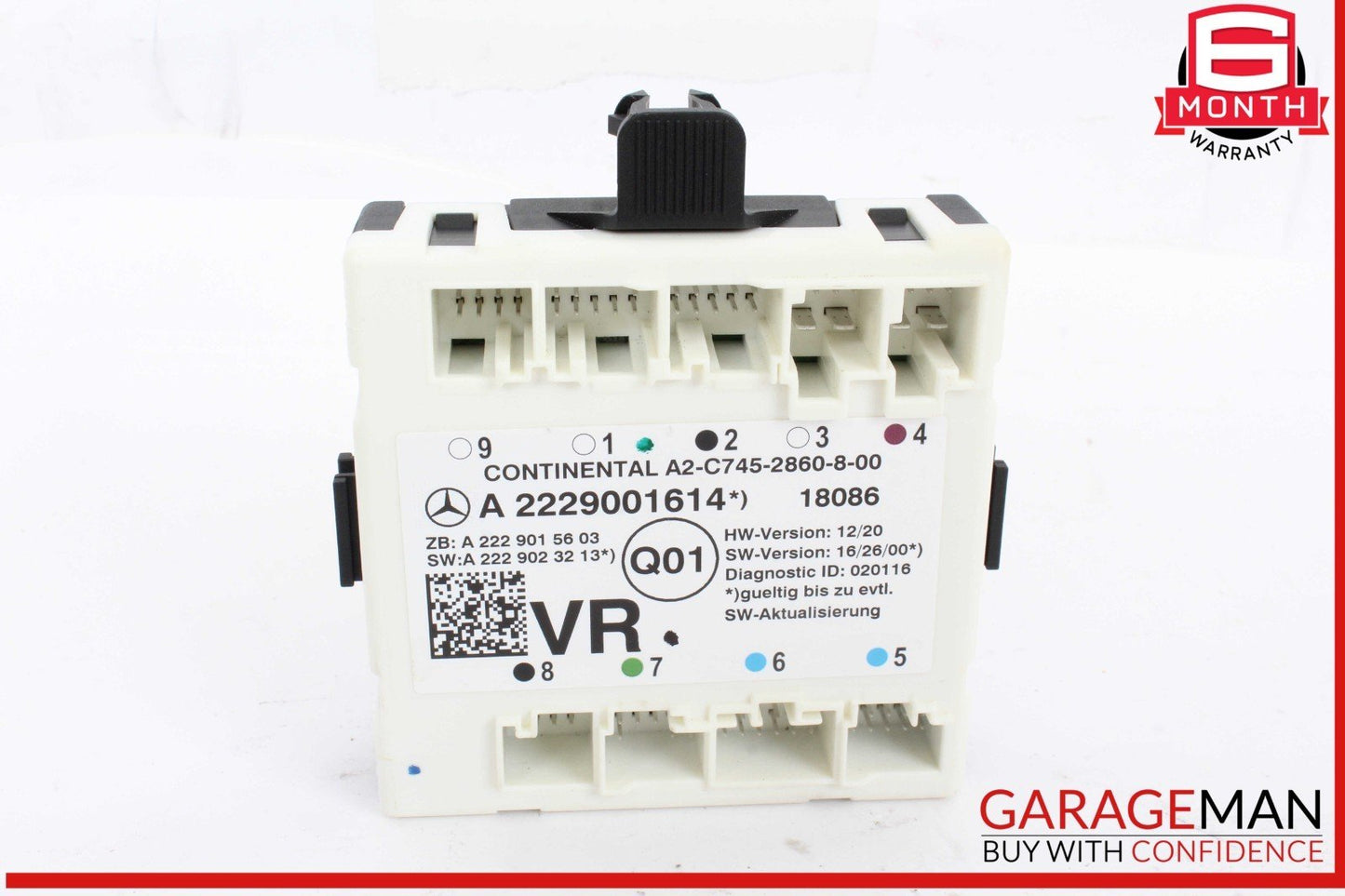 15-20 Mercedes X253 GLC350e Front Right Passenger Side Door Control Module Unit