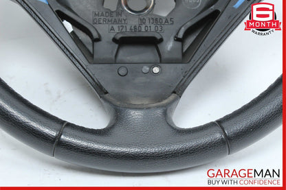 05-08 Mercedes W203 C230 SLK280 C280 Sport 3 Spoke Steering Wheel Leather Black