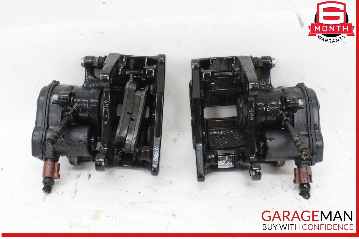 14-17 Audi SQ5 Rear Left and Rear Right Side Brake Caliper Calipers Set of 2 Pc