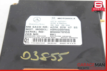 00-06 Mercedes W220 S55 AMG S500 CL500 Voice Command Control Module Unit OEM
