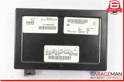 03-09 Mercedes W209 CLK350 Sirius Satellite Radio Receiver 1698270162 OEM