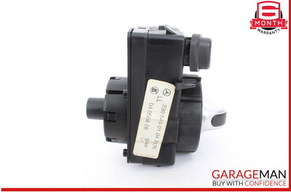 03-12 Mercedes R230 SL500 SL550 SL55 AMG Headlight Control Switch Assembly Black