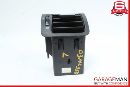98-05 Mercedes W163 ML350 ML430 Dashboard A/C AC Air Vent Left Driver Black OEM